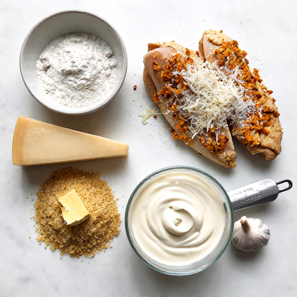 Crispy Parmesan Chicken Ingredients