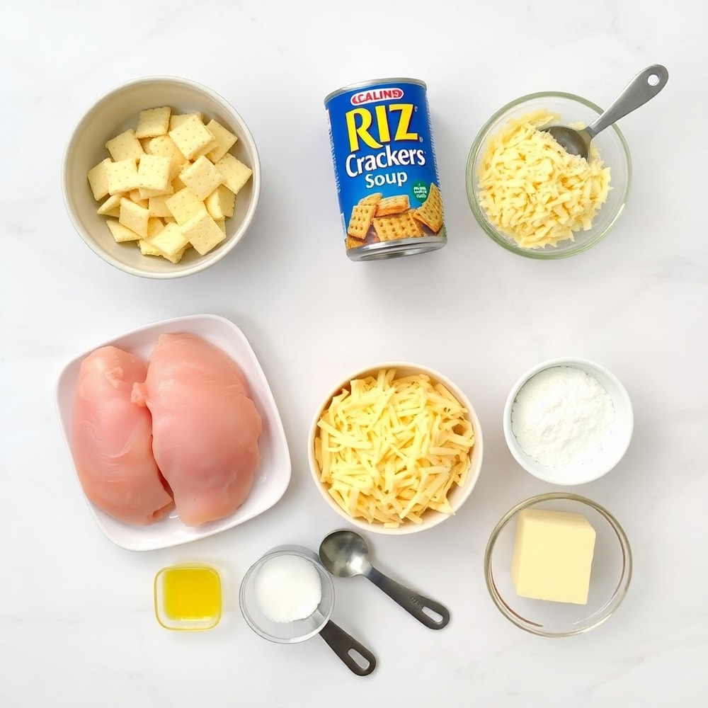 Ritz Cracker Chicken Casserole Ingredients
