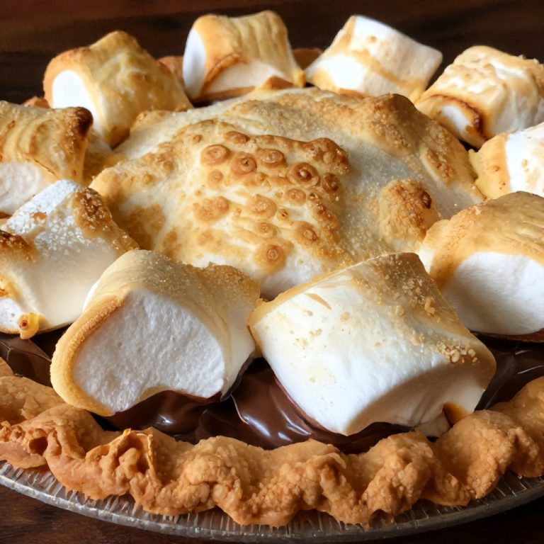 Crispy S'mores Pie