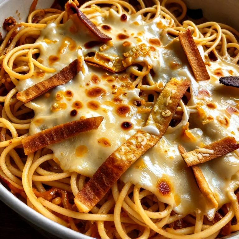 crockpot taco spaghetti