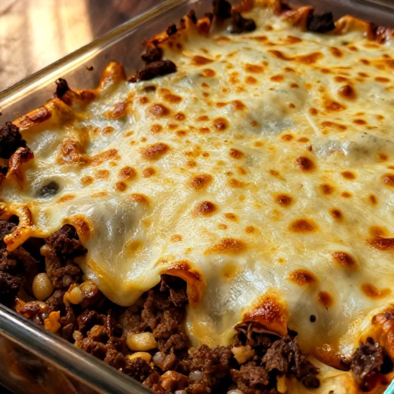 Easy Baked Ziti with Ground Beef