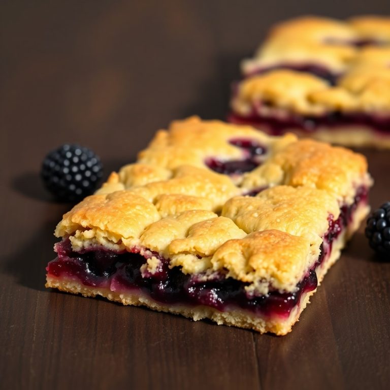 blackberry cobbler bars