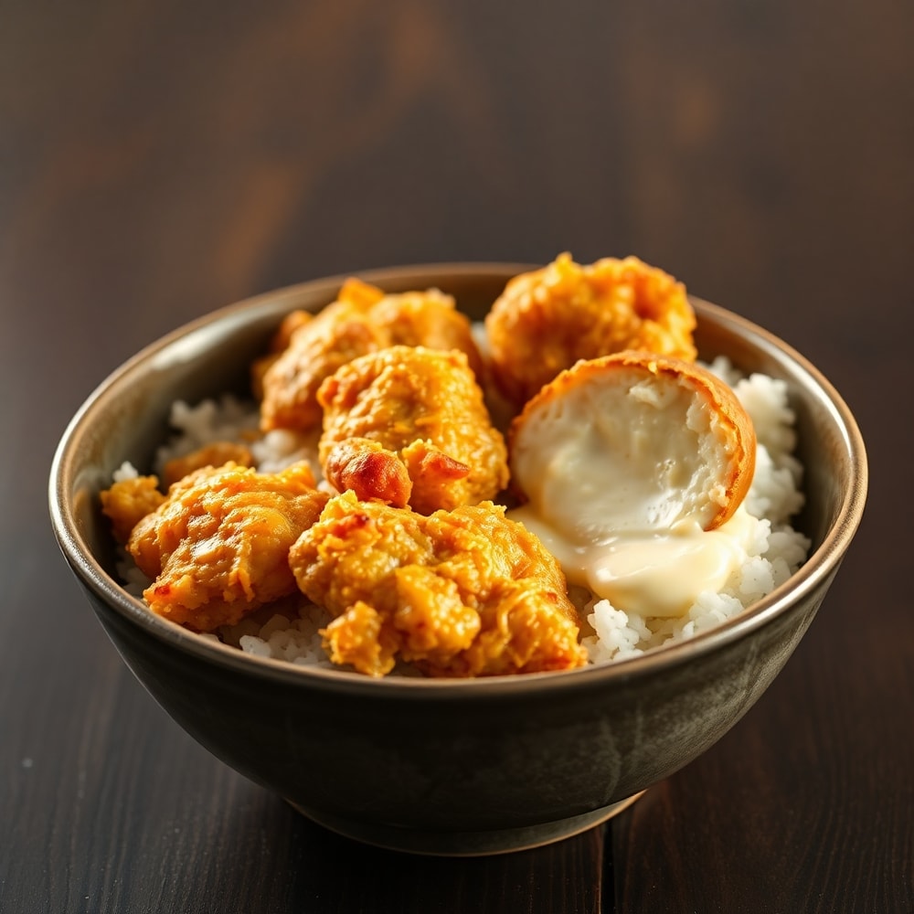 Easy Coconut Chicken Rice Bowl