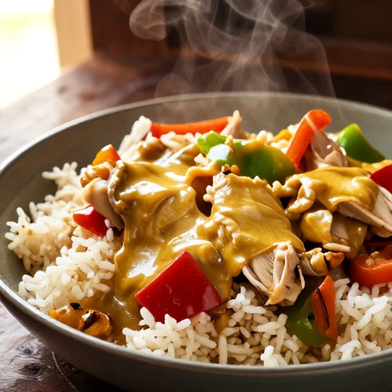 Easy Coconut Chicken Rice Bowl