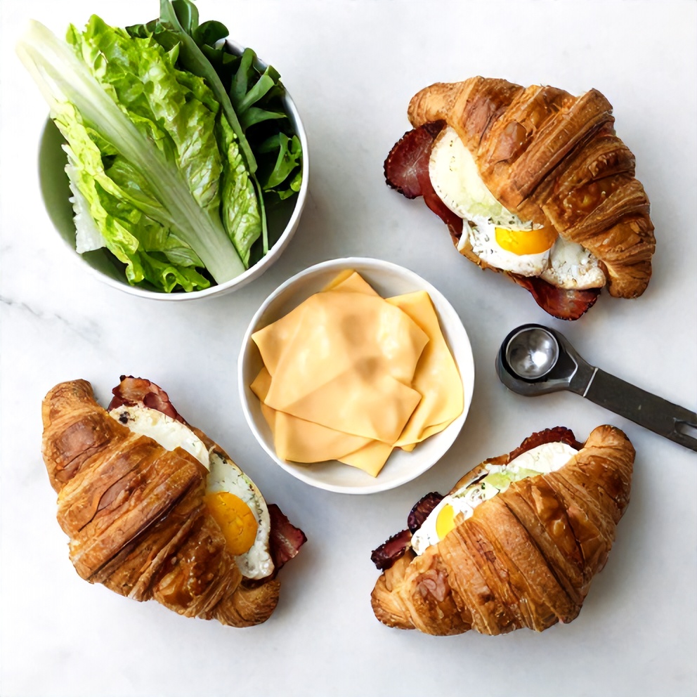 Croissant Breakfast Sandwiches Ingredients