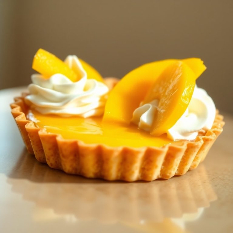 Easy Mango Curd Tart Recipe