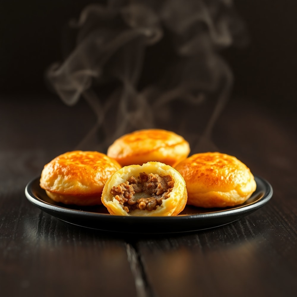 Easy Sausage Pancake Bites