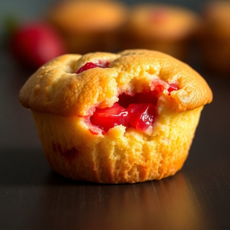 Easy Strawberry Shortcake Muffins