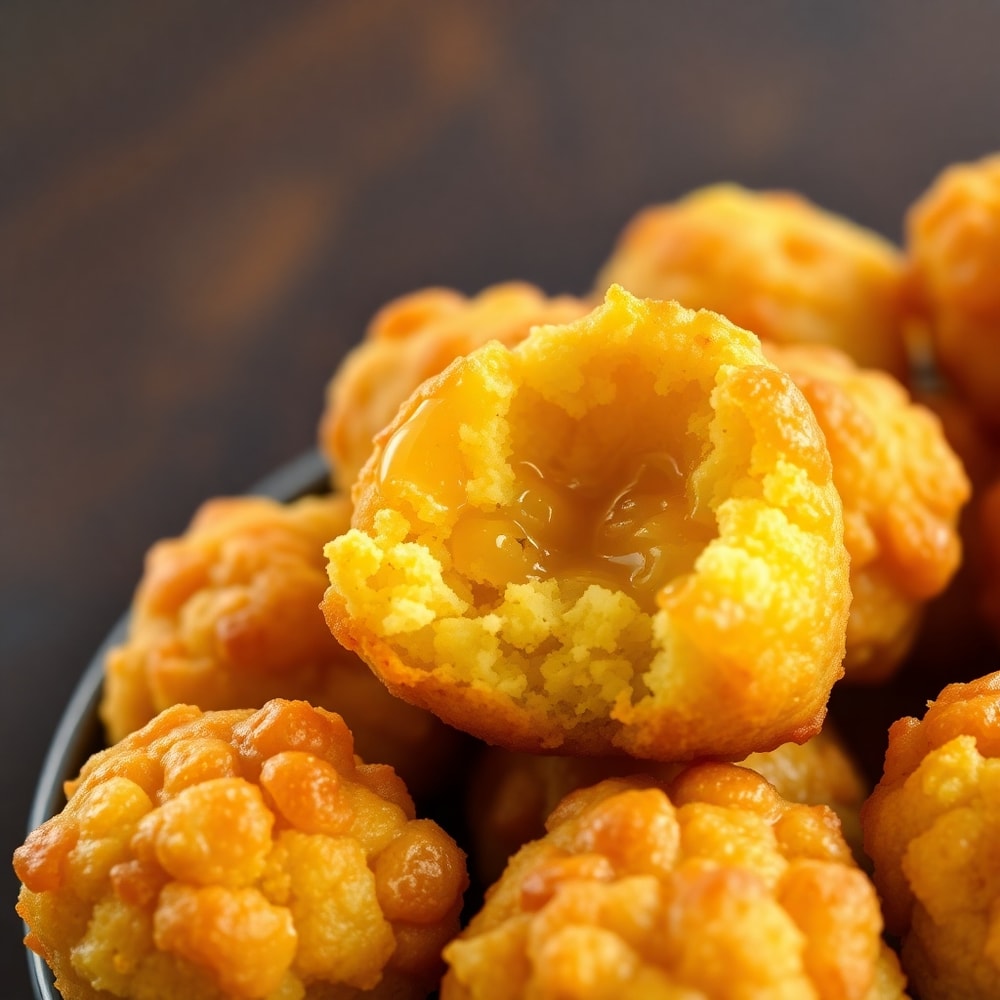 Honey Butter Cornbread Poppers