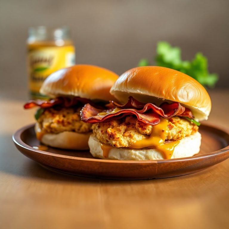Honey Mustard BLT Chicken Sliders