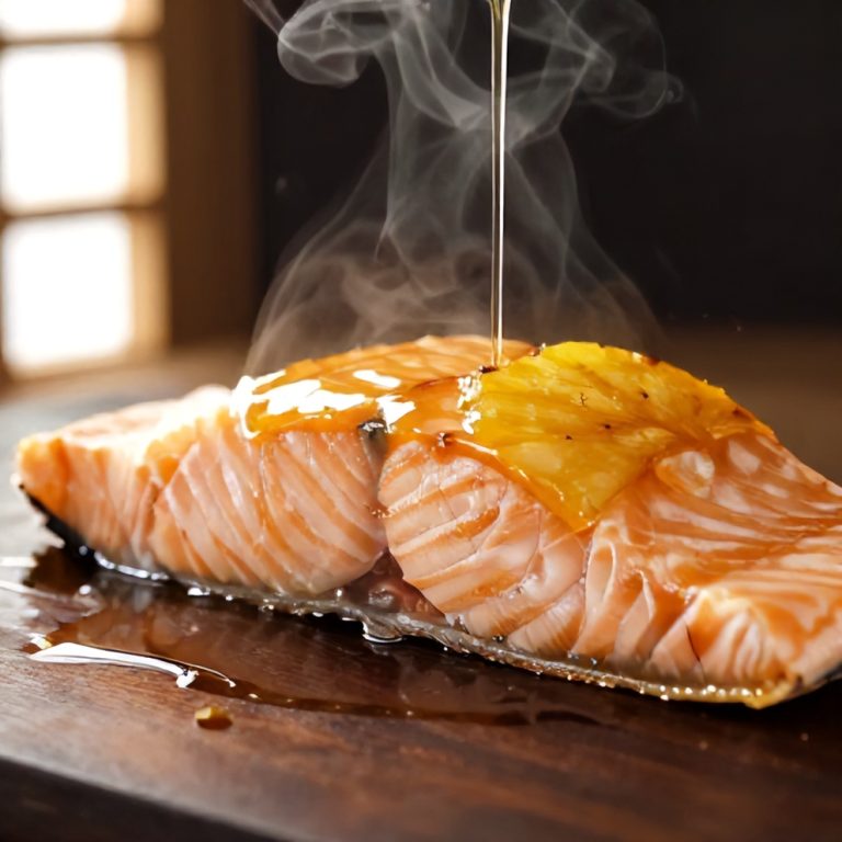 Honey Pineapple Salmon