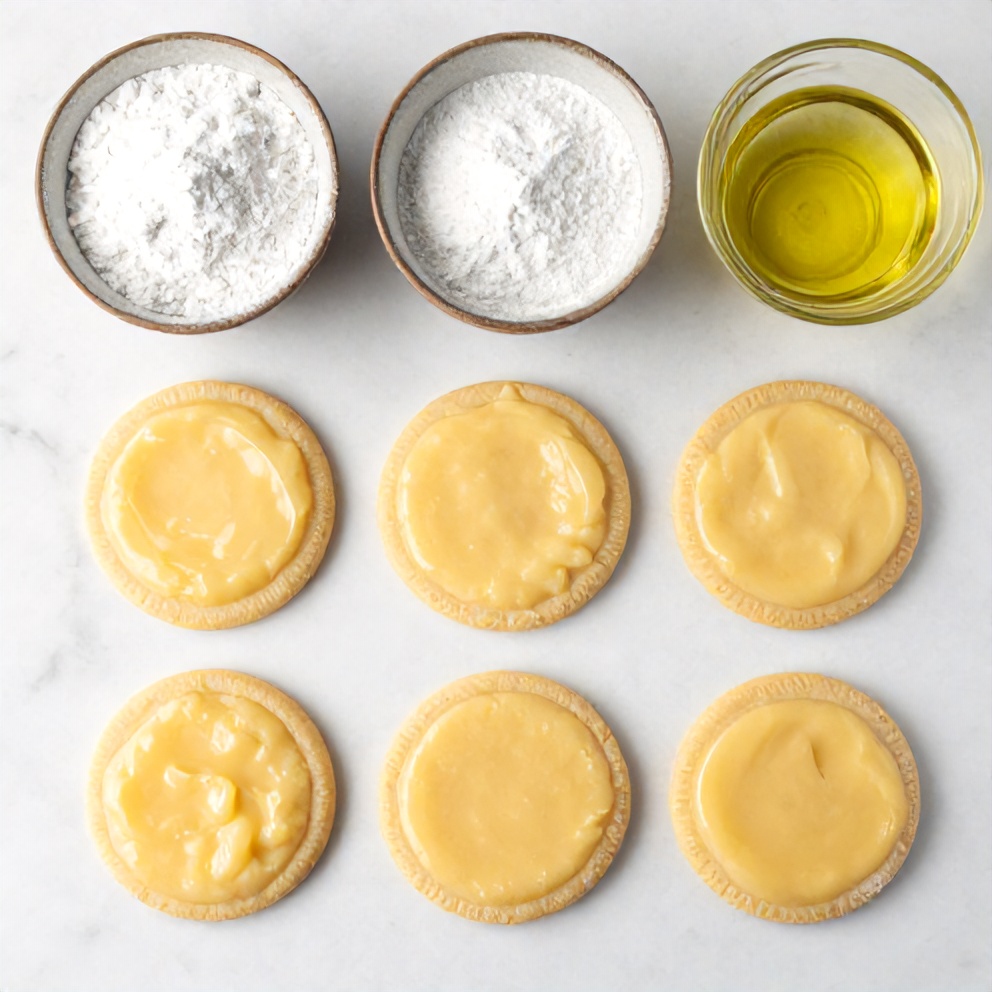Raw ingredients for Italian Cream Bombs