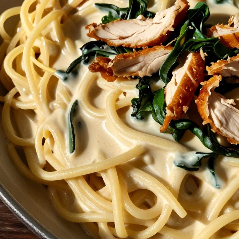 Monterey Chicken Spaghetti Pasta