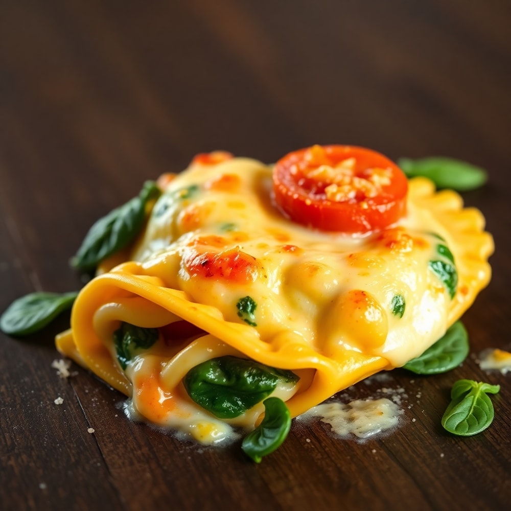 One Pot Creamy Spinach Tomato Tortellini
