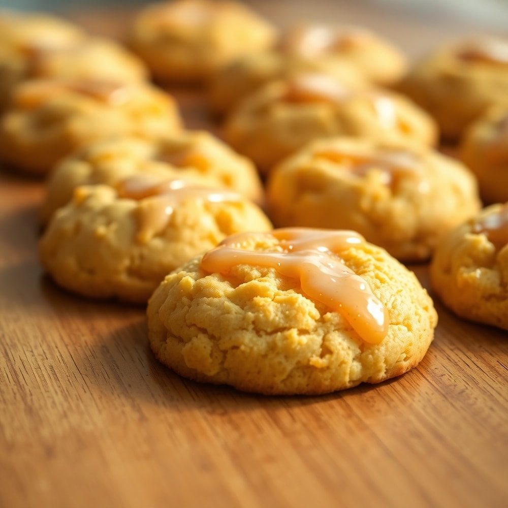 orange scone cookies