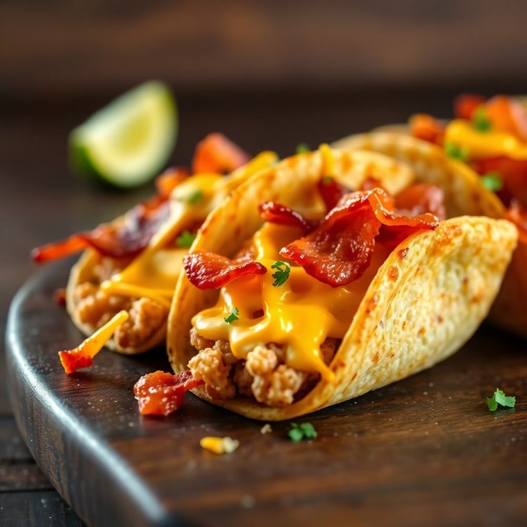 oven baked chicken bacon ranch tacos