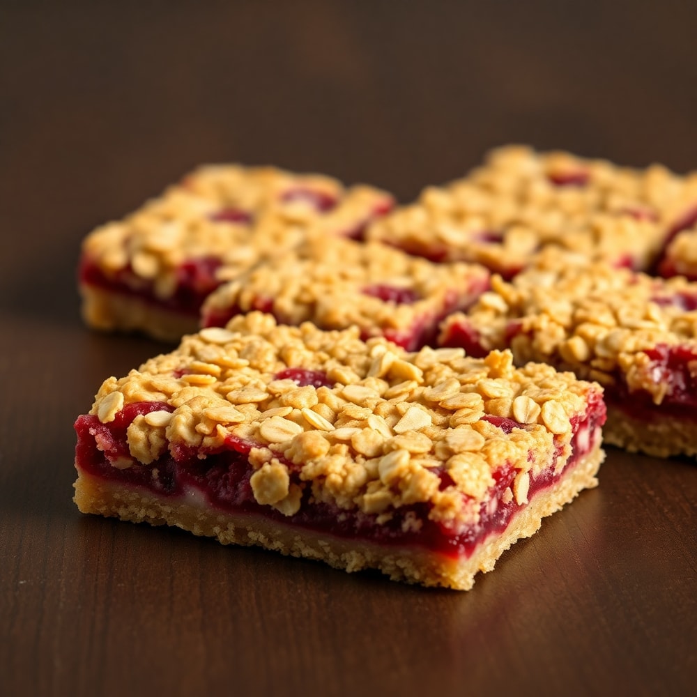 raspberry oatmeal crumble bars