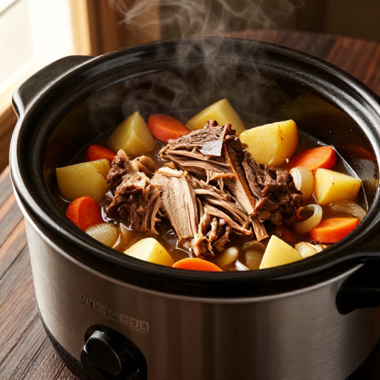 slow cooker chuck roast